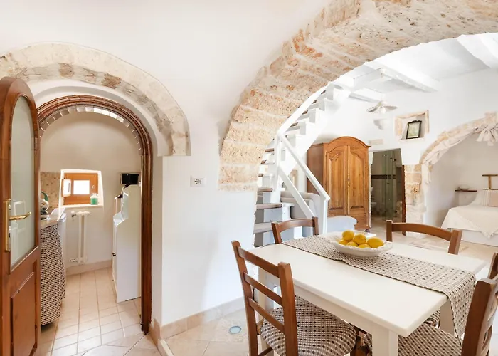 アパート Trullo Tulipano Con Piscina アルベロベッロ